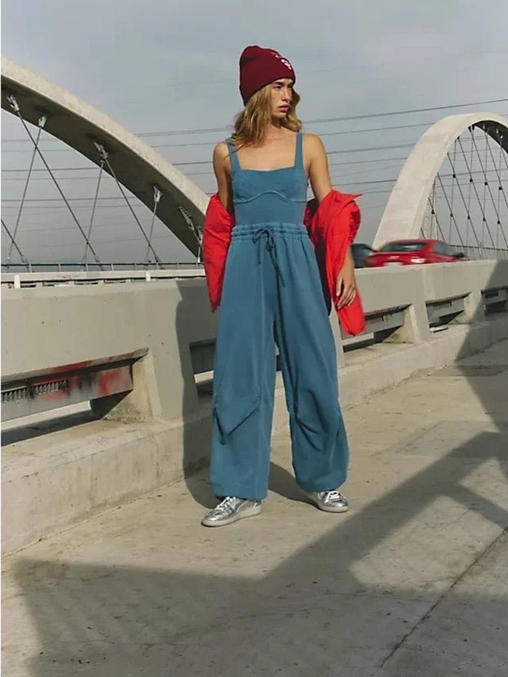 Free People Movement Inbound Onesie Size Large NWOT